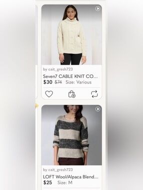 Size Medium Sweater Bundle